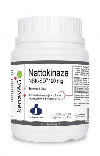 Nattokinaza NSKSD 300 kapsułek KENAY