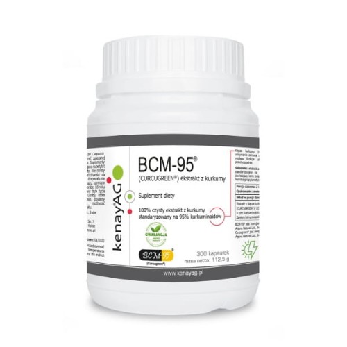 Kurkuma BCM95® ekstrakt 300 kapsułek KENAY