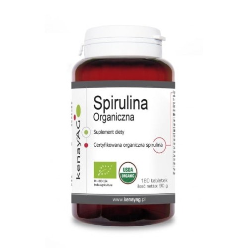 EKO Organiczna Spirulina 180 tabletek KENAY