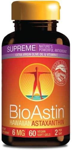 BioAstin Supreme 6 mg 60 kapsułek Cyanotech Co