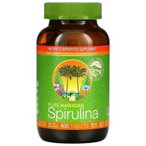 Hawajska Spirulina Pacifica 400 tabletek Cyanotech Co