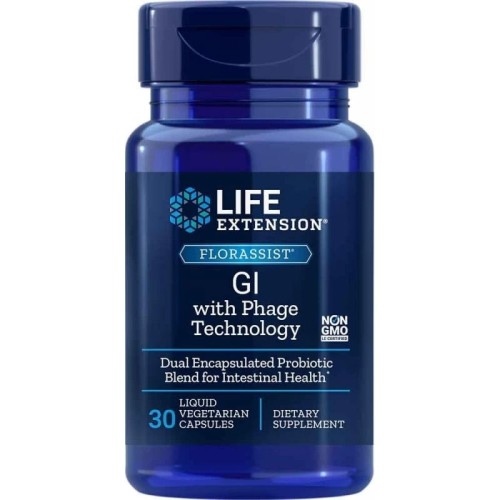 Florassist Gl with Phage Technology 30 kapsułek Life Extension