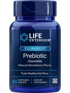 Florassist Prebiotic Chewable 60 tabletek Life Extension