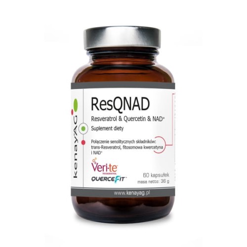 ResQNAD Resveratrol Quercetin NADi 60 kapsułek KENAY