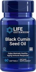 Black Cumin Seed Oil 60 kapsułek Life Extension