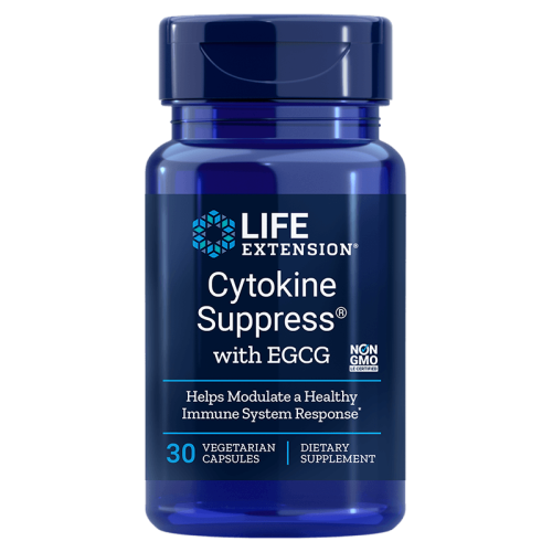 Cytokinsuppressor mit egcg 30 Kapseln LEBENSVERLÄNGERUNG