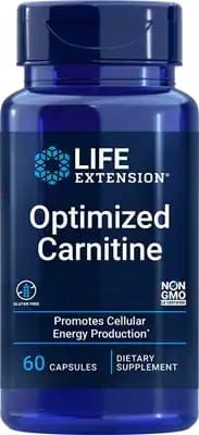 Karnityna Optimized Carnitine 60 kapsułek Life Extension