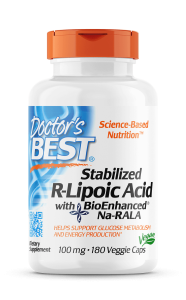 RLipoic Acid with BioEnhanced NaRALA 180 kapsułek Doctor's Best