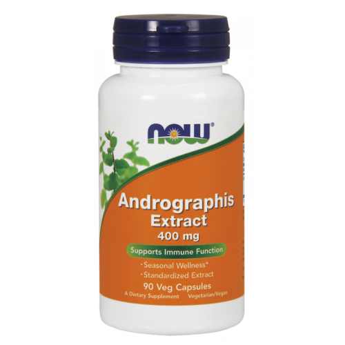 Andrographis 400 mg 90 kapsułek NOW FOODS