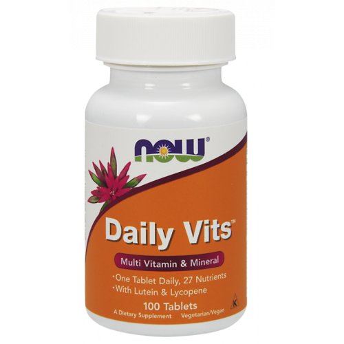 Daily Vits  Witaminy i Minerały 100 tabletek NOW FOODS