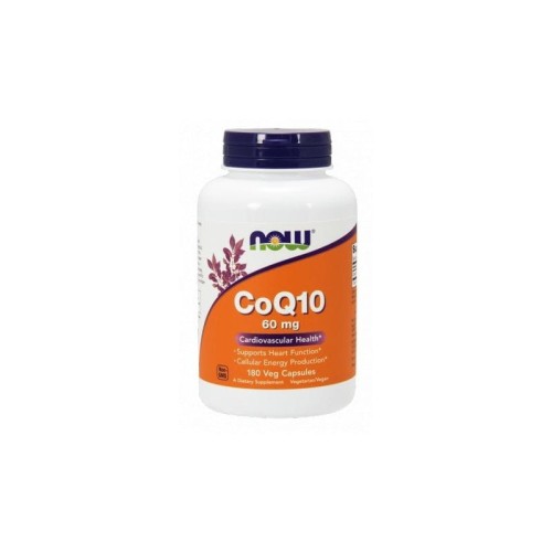 Koenzym Q10 60 mg 180 kapsułek NOW FOODS