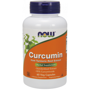 Wegetariańska kurkumina  Curcuma longa 95% 60 kapsułek