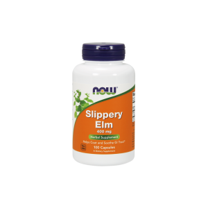NOW FOODS Slippery Elm 400mg, 100vcaps. - Wiąz czerwony