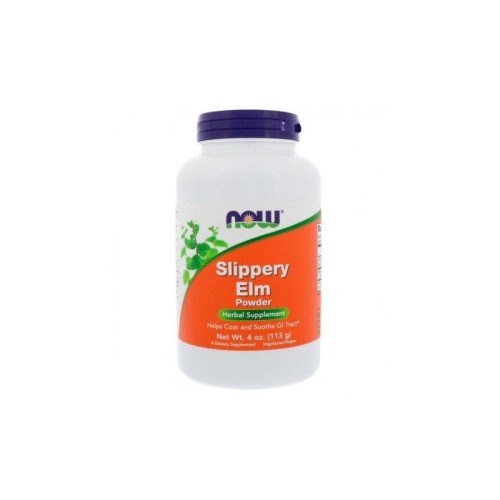 Slippery Elm  Wiąz Czerwony proszek 113 g NOW FOODS
