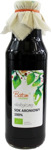 Jus d'Aronia sans sucre BIO 750 ml - BATOM