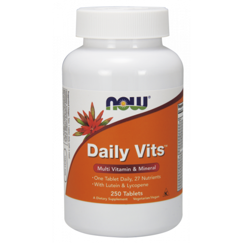 Daily Vits  Witaminy i Minerały 250 tabletek NOW FOODS