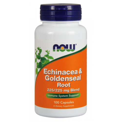 Echinacea und Gelbwurzelwurzel Echinacea und Gelbwurzel 100 Kapseln NOW FOODS