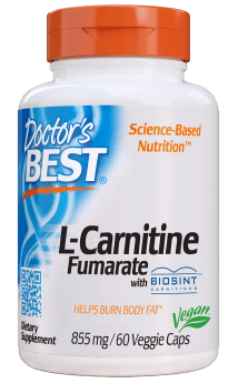 LCarnitine Fumarate  Fumaran LKarnityny 855 mg 60 kapsułek Doctor's Best