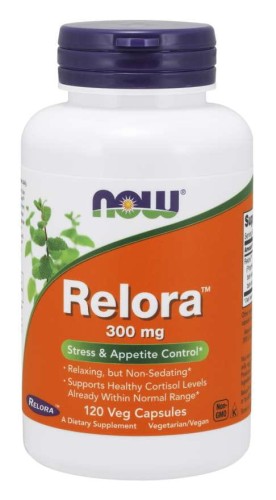 Relora 300 mg 120 kapsułek NOW FOODS