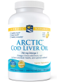 Nordic Naturals Arctic Cod Liver Oil 180 kapsułek miękkich o smaku cytrynowym