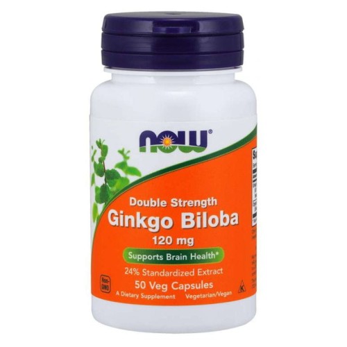 Ginkgo Biloba standaryzowany ekstrakt 50:1  Miłorząb Japoński 50 kapsułek