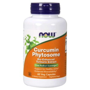 Curcumin Phytosome  Kurkuma 500 mg 60 kapsułek NOW FOODS