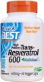 TransResveratrol 600 mg 60 kapsułek Doctor's Best