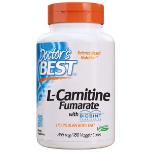 LCarnitine Fumarate  Fumaran LKarnityny 855 mg 180 kapsułek Doctor's Best