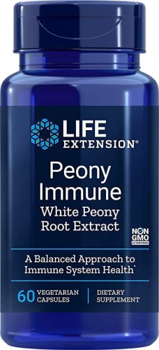 Peony Immune  Ekstrakt z Białej Piwonii 60 kapsułek
