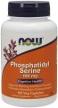Phosphatidyl Serine  Fosfatydyloseryna 100 mg 120 kapsułek NOW FOODS
