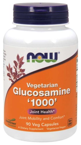 Glukozamina 1000 HCL 90 kapsułek NOW FOODS