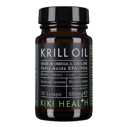 Krill Oil  Olej z Kryla 590 mg 30 kapsułek Kiki Health