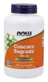 Cascara Sagrada 450 mg 250 kapsułek NOW FOODS