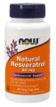Natürliches Resveratrol 50 MG 60 Kapseln NOW FOODS