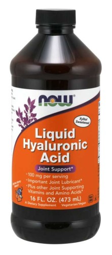 Kwas Hialuronowy 473 ml NOW FOODS