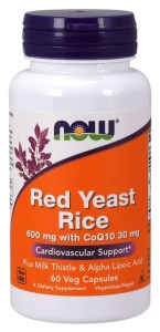 Rotschimmelreis 600 MG 60 Kapseln NOW FOODS