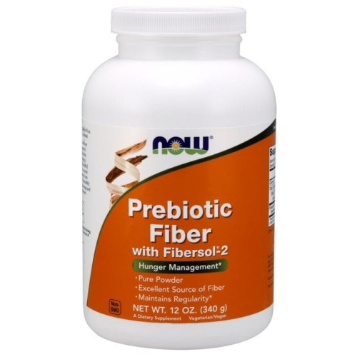 Prebiotic Fiber with Fibersol2 340 g NOW FOODS