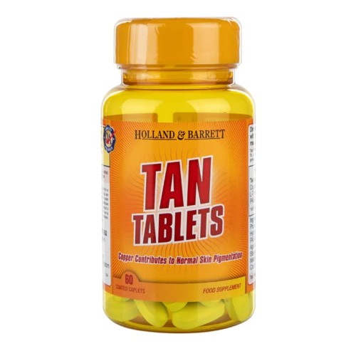 Bräunungstabletten 60 Tabletten HOLLAND & BARRETT