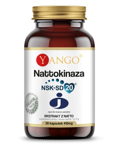 Nattokinaza NSKSD 30 kapsułek Yango