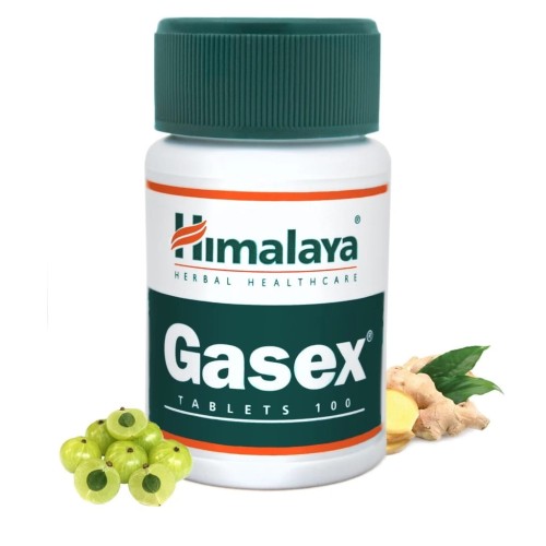 Gasex 100 tabletek HIMALAYA