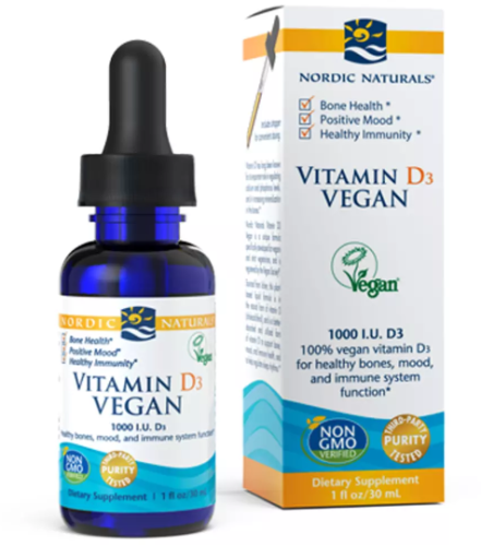 Witamina D3 Vegan 30 ml Nordic Naturals