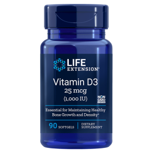Vitamin D3 1000 IE 90 Kapseln LEBENSVERLÄNGERUNG