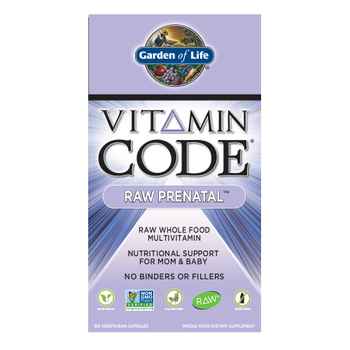 Vitamin Code RAW Prenatal 180 kapsułek Garden of Life