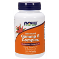 Gamma E Complex  Witamina E mieszane Tokoferole i Tokotrienole 120 kapsułek NOW FOODS