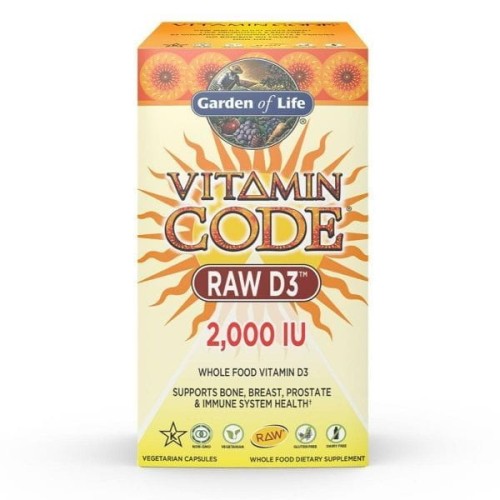 Vitamin Code RAW D3 120 kapsułek Garden of Life