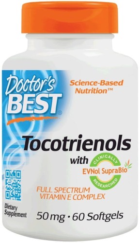 Tokotrienole EVNol SupraBio  Witamina E 60 kapsułek Doctor's Best