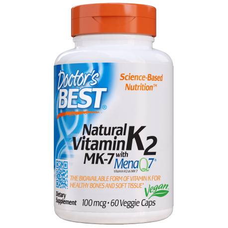 Witamina K2 MK7 100 mcg 60 kapsułek Doctor's Best
