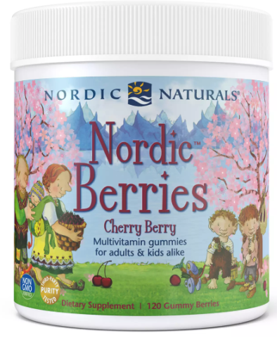 Nordic Berries 120 żelków Nordic Naturals