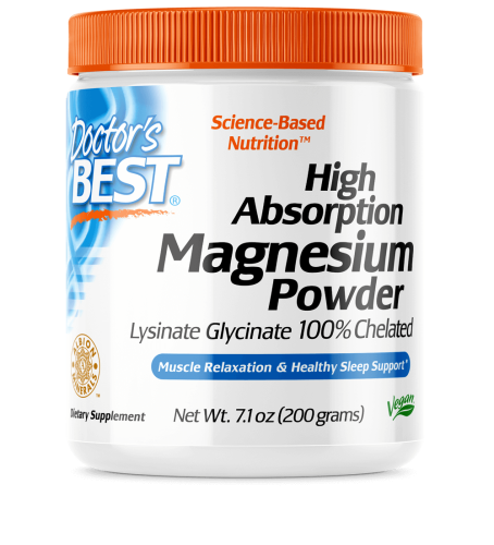High Absorption Magnesium Powder  Magnez 200 g Doctor's Best