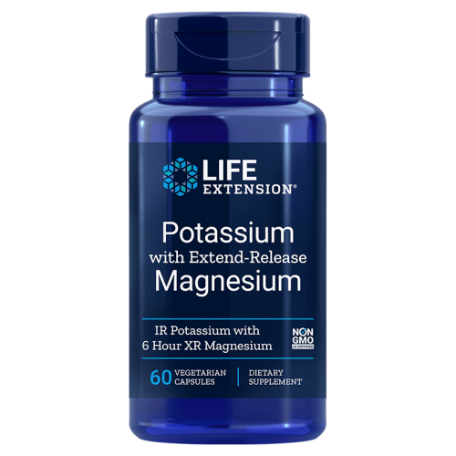 Potassium with ExtendRelease Magnesium 60 kapsułek Life Extension